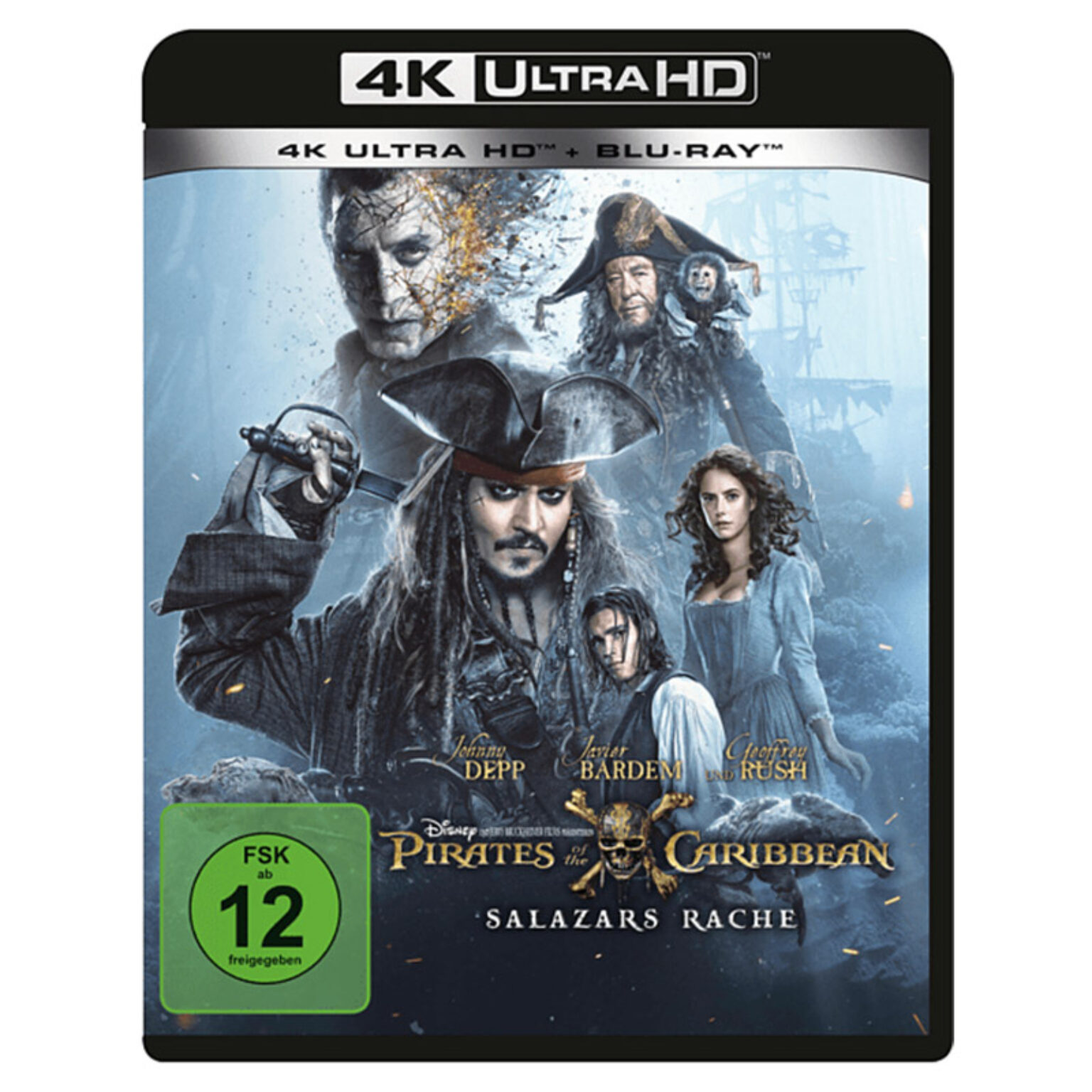 Fluch der Karibik 5 Salazars Rache ab März 2023 auf 4K Ultra HD Blu