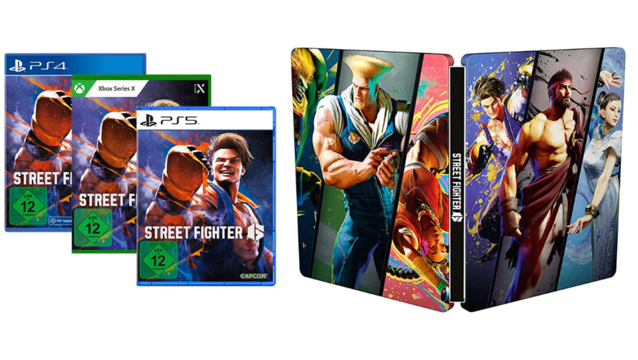 Street Fighter Mad Gear Box Collectors Edition Steelbook Edition