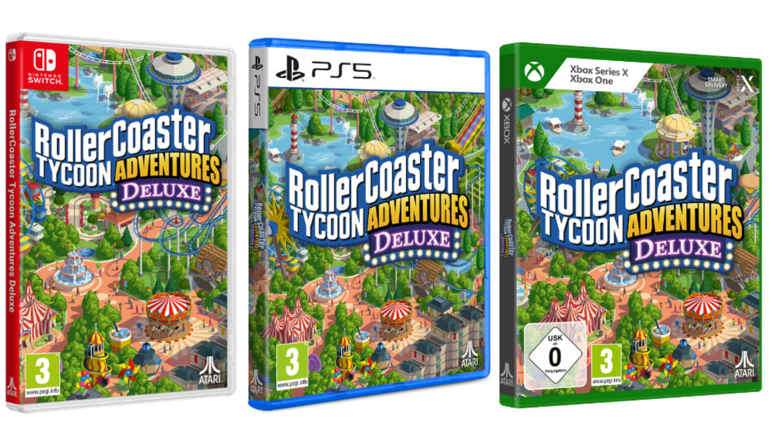 Rollercoaster Tycoon Adventures Deluxe Ab November F R