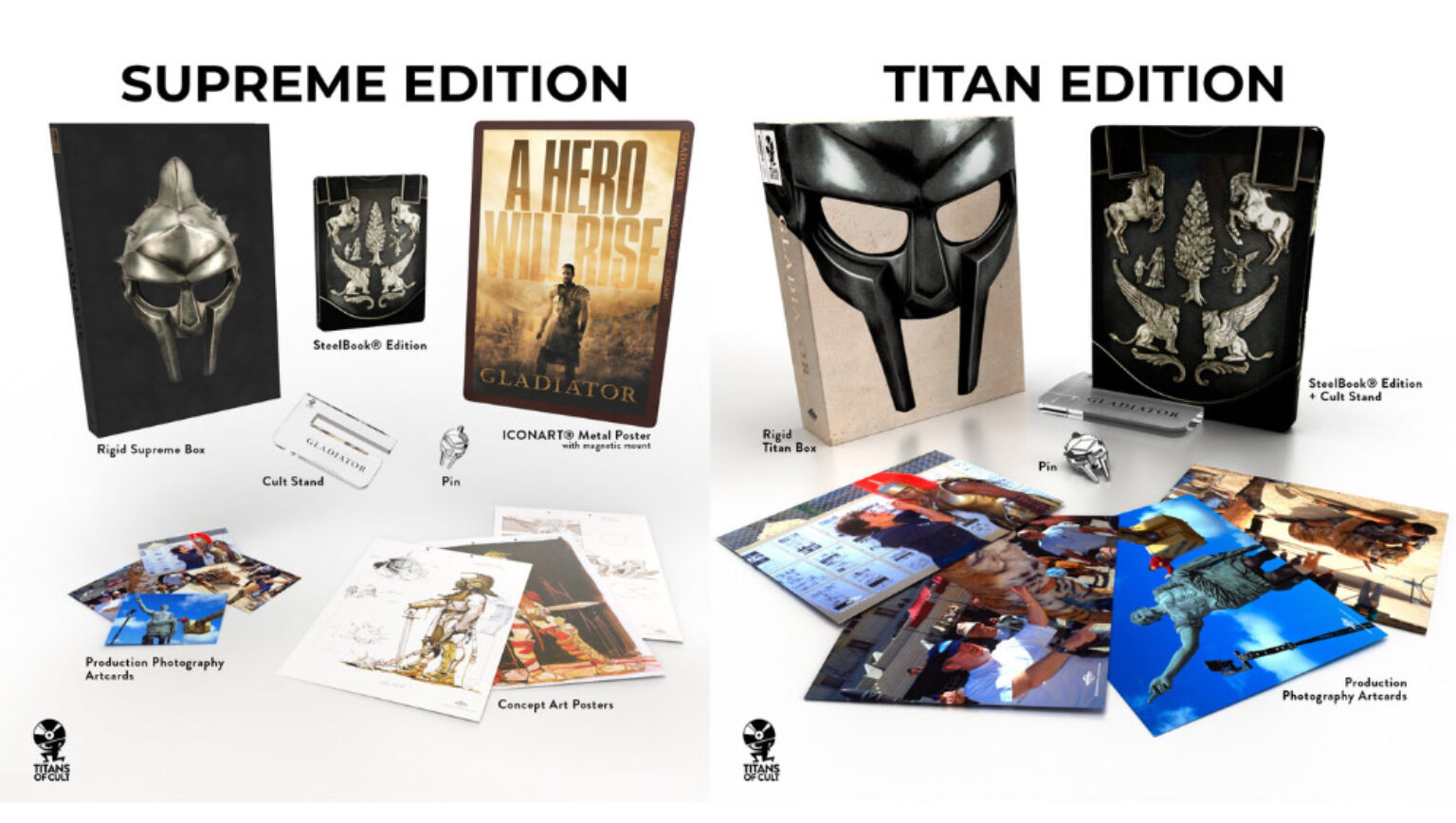 Gladiator Titan Edition Supreme Edition Inkl K Steelbook Titans