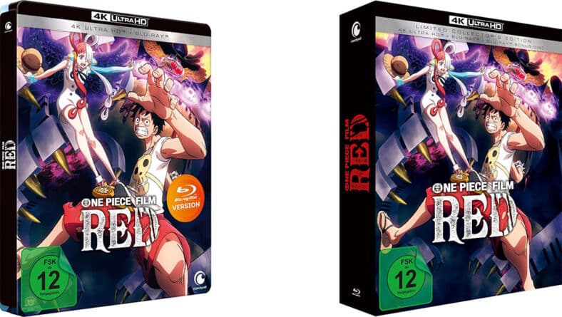 Prime One Piece Red 14 Film im 4K Steelbook für 23 97