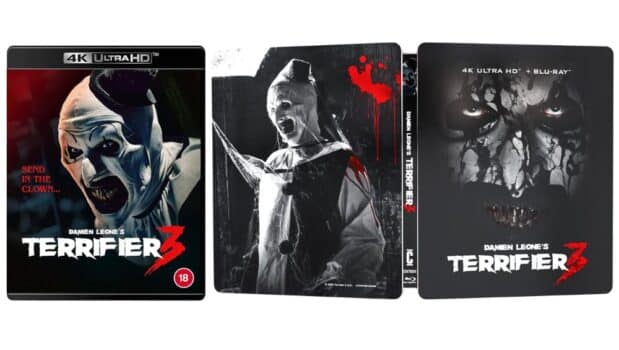 Terrifier 3 Im 4K Steelbook Standard Varianten Auf 4K UHD Blu Ray