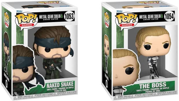 Funko Pop Games Metal Gear Naked Snake The Boss Ab M Rz