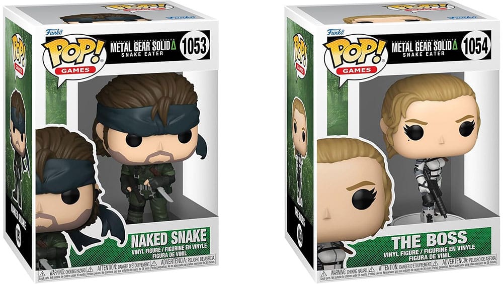 Funko Pop Games Metal Gear Naked Snake The Boss ab März 2025