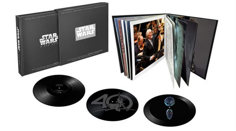 Star Wars: A New Hope – 40th Anniversary 3-LP Collector’s Edition [Vinyl LP] für 104,69€ (Frankreich)