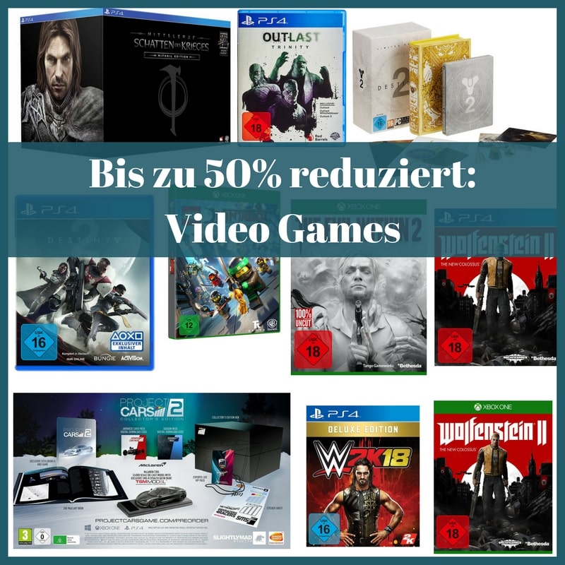 Bis zu 50% reduziert_ Video Games