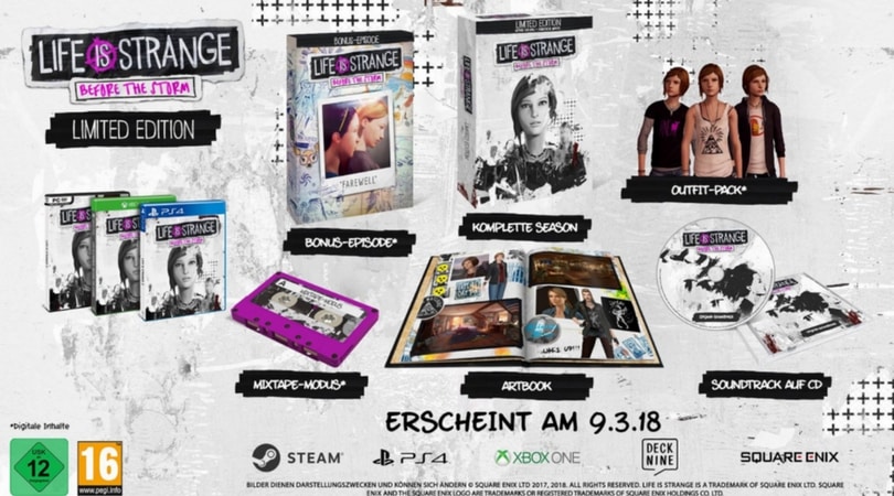 [Vorbestellen] Life is Strange Before the Storm Limited Edition (Playstation 4, Xbox One und PC)