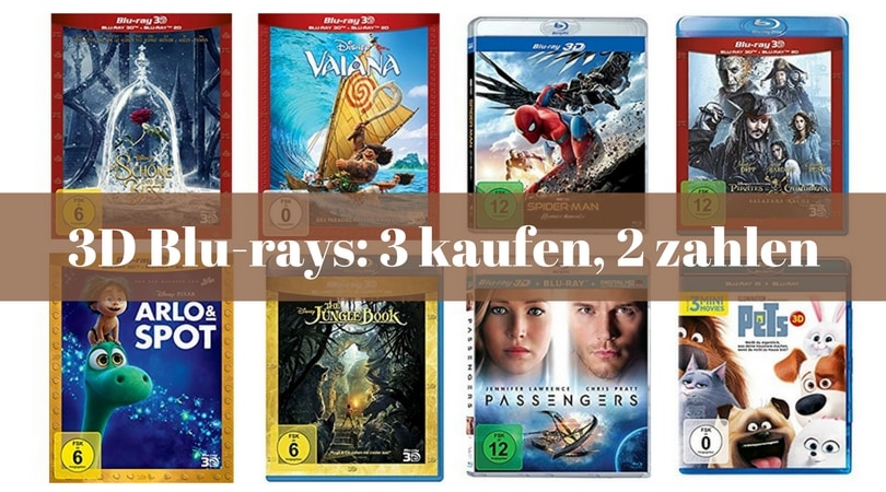 3D Blu-rays_ 3 kaufen, 2 zahlen
