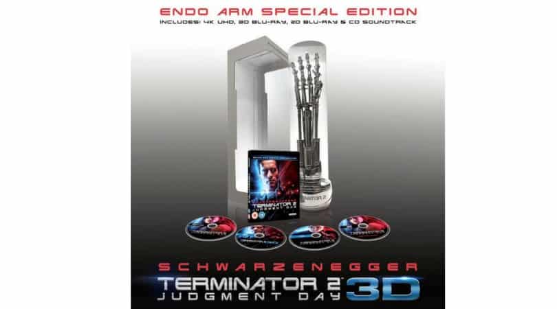 Terminator 2_ Endoarm (4K + Blu-ray 3D + Blu-ray + CD) Blu-ray