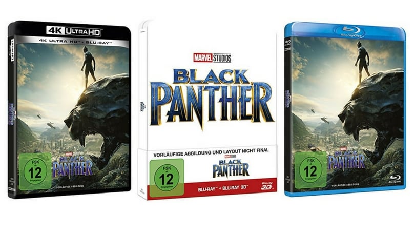 [Vorbestellen] Black Panther – Steelbook Edition (Blu-ray 2D/3D)