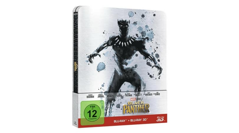 [Vorbestellen] Black Panther – Steelbook Edition (Blu-ray 2D/3D) – Artwork final