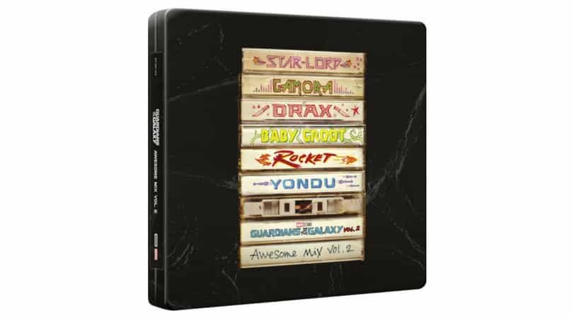 Guardians of The Galaxy_ Vol.2 - Zavvi Exklusives Limited Edition CD Steelbook