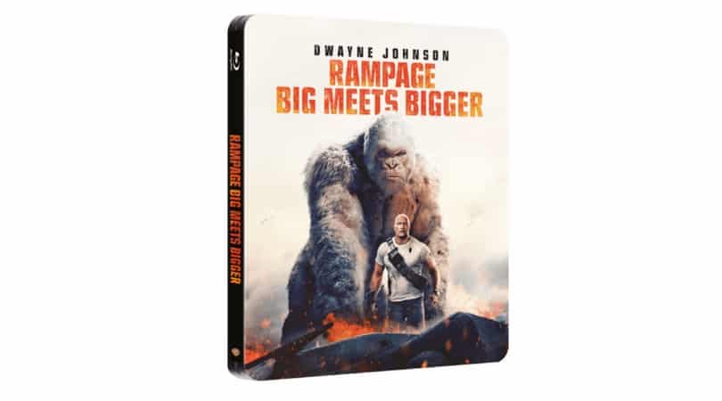 [Vorbestellen] Rampage: Big Meets Bigger – Steelbook Edition (Blu-ray 2D/3D), Digibook Edition (Blu-ray 4K/2D), Steelbook Edition (Blu-ray 2D) und Steelbook Edition (Blu-ray 4K /2D)