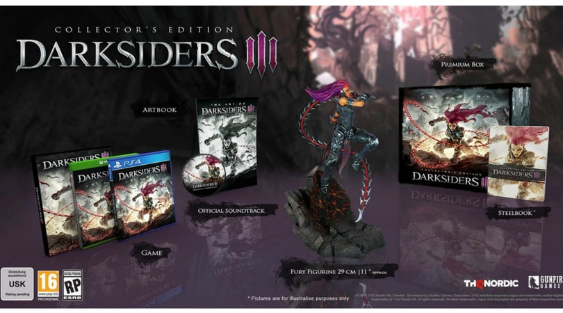 [Vorbestellen] Darksiders III – Collectors Edition und Apocalypse Edition (Playstation 4, Xbox One und PC)
