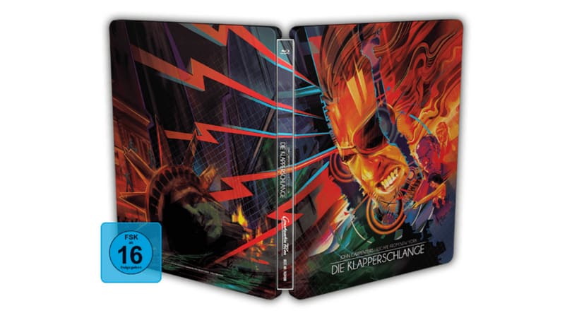 Die Klapperschlange_ Exklusives nummeriertes Steelbook - (Blu-ray)