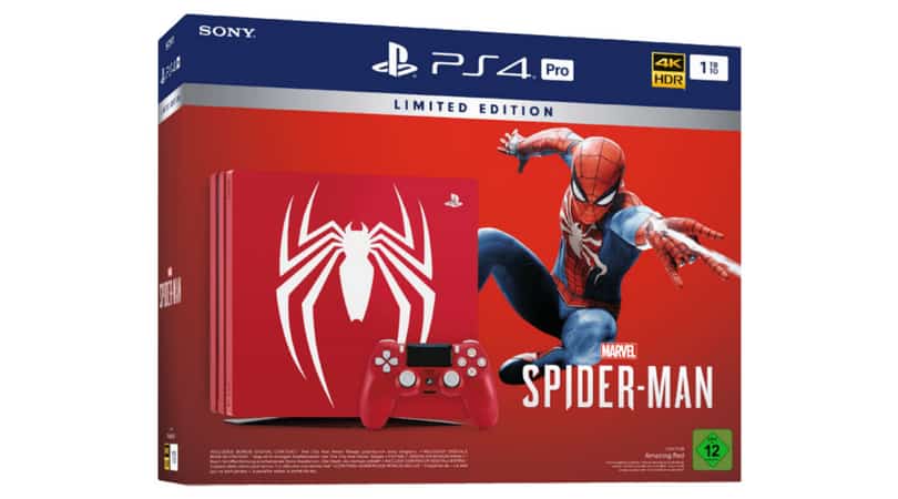 SONY PlayStation 4 Pro 1TB Limited Edition Marvel's Spider-Man
