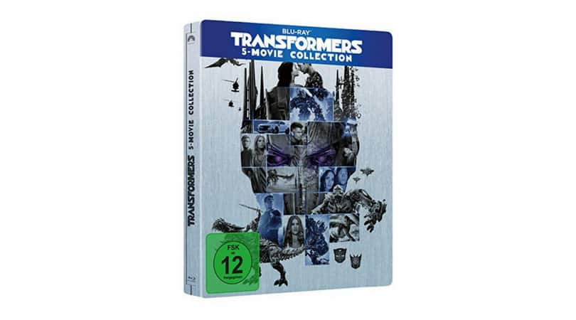Transformers 5 Movie Collection - Blu-ray Limited Steelbook
