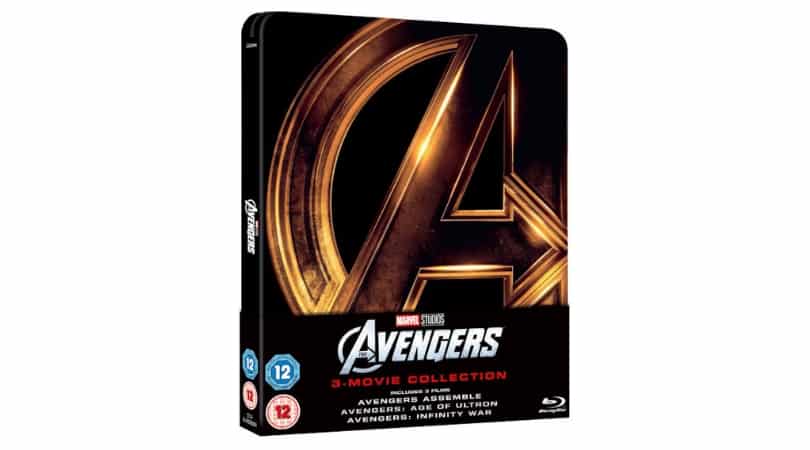 Avengers 1-3 Collection - Zavvi Exclusive Steelbook