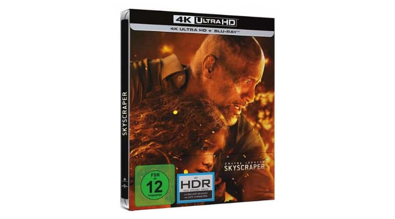 Skyscraper - Limited Steelbook (4K Ultra HD) (+ Blu-ray 2D) (exklusiv bei amazon.de)