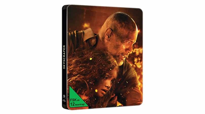 Skyscraper - Limited Steelbook (4K Ultra HD) (+ Blu-ray 2D) (exklusiv bei amazon.de)