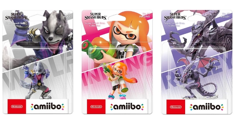 Smash bros amiibo figuren