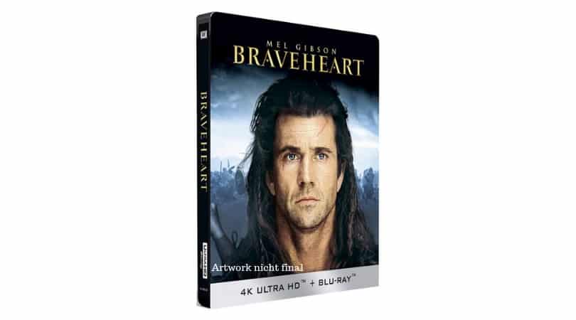 Braveheart - Steelbook Edition (4K Blu-ray + Blu-ray)