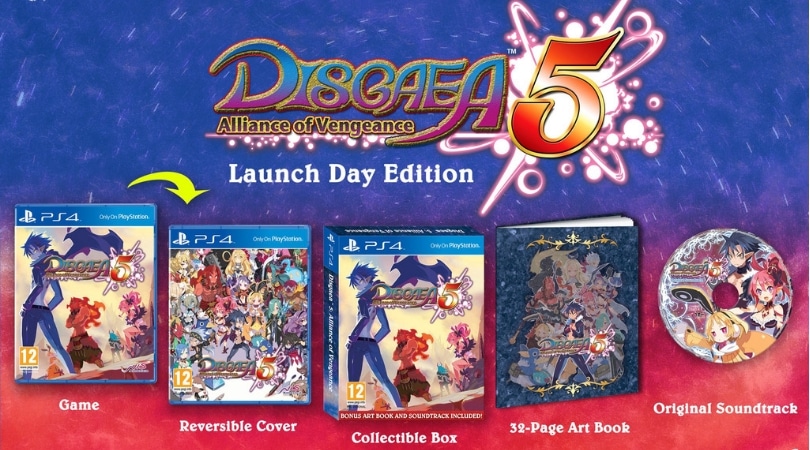 Disgaea 5_ Alliance of Vengeance - Launch Edition (PS4)