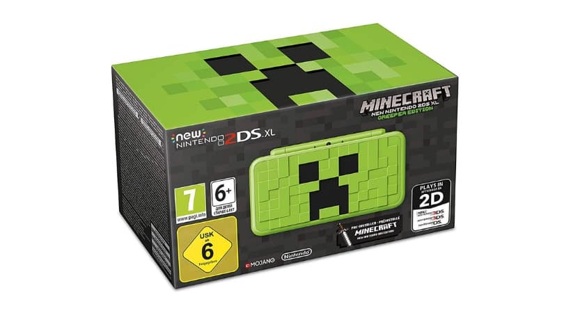 Nintendo New 2DS XL - Konsole Creeper Edition
