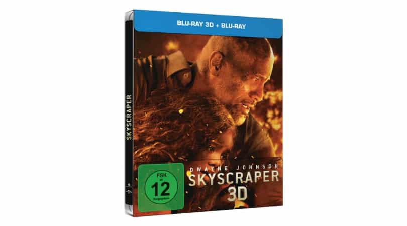 SKYSCRAPER (STEEL-EDITIONMSD EXKLUSIV) - (Blu-ray)