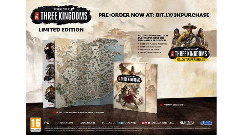 [Vorbestellen] Total War: Three Kingdoms Limited Edition (PC)