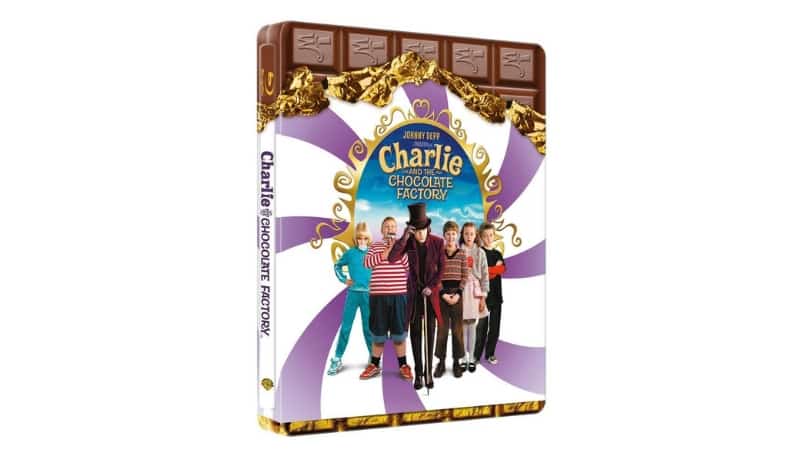 Charlie and the chocolate factory - Steelbook Edition (Blu-ray)