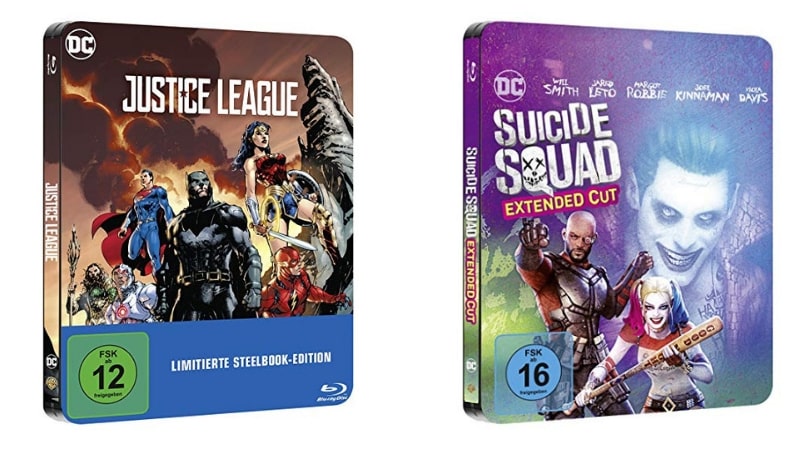 ustice League als Steelbook mit Illustrated Artwork