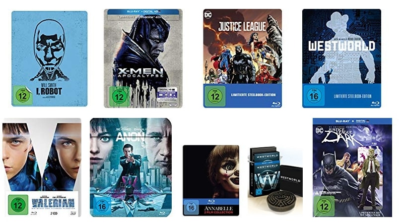 Bis zu 47%_ Steelbooks und Amazon Exclusives