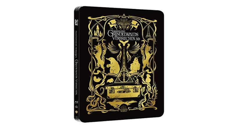 [Vorbestellen] Phantastische Tierwesen: Grindelwalds Verbrechen – Steelbook Edition (2D/3D Blu-ray) – wieder verfügbar