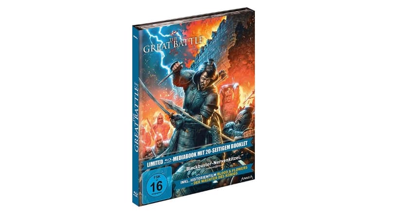 The Great Battle LTD. - Limitiertes 2-BD-Mediabook samt FSK-Umleger