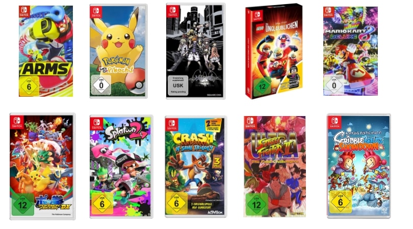 Nintendo Switch Spiele - Nintendo Switch: Spiele im Reveal-Trailer ...