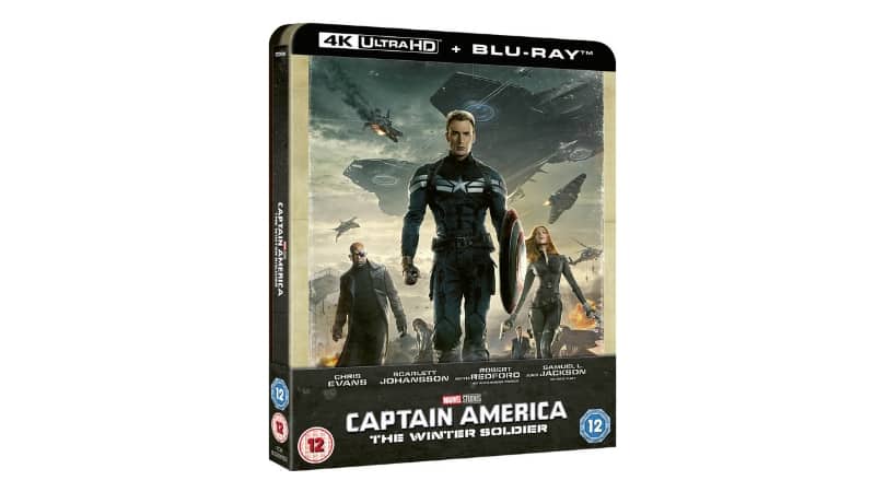 Captain America 2_ The Return Of The First Avenger – Zavvi exklusive Steelbook Edition (4K Blu-ray + Blu-ray)