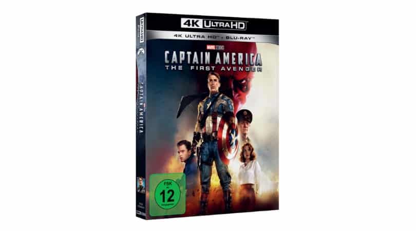 Captain America_ The First Avenger - (4K Ultra HD Blu-ray + Blu-ray)