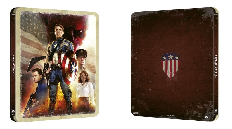 Captain America_ The First Avenger - Zavvi exklusive Steelbook Edition (4K Blu-ray + Blu-ray)