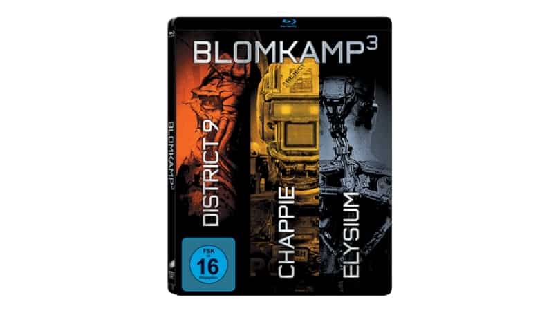 Chappie_District 9_Elysium (Steelbook) - (Blu-ray)