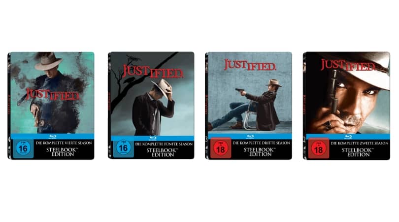 Justified - steelbooks
