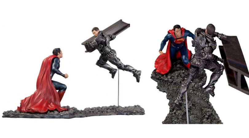 Man of Steel Statue 1_12 Superman vs. Zod