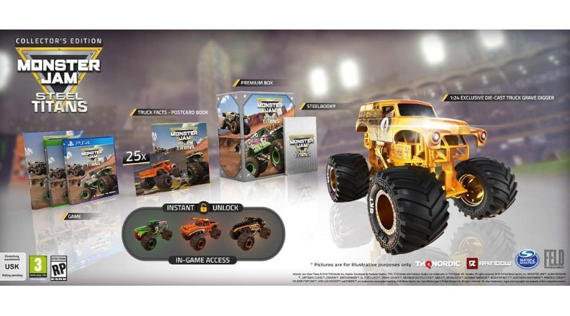 Monster Jam Steel Titans – Collectors Edition (Playstation 4) für 30,78€