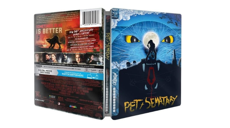 Pet Sematary Steelbook Edition, Limited Edition 4K UHD + Blu-Ray, Steelbook