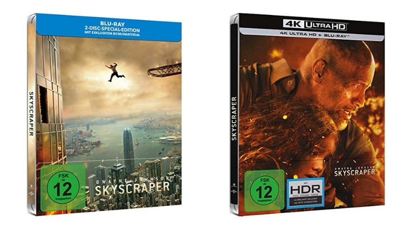 skyscraper steelbook editionen