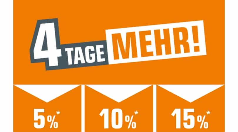 4 Tage mehr - Gutschein Aktion bei Saturn