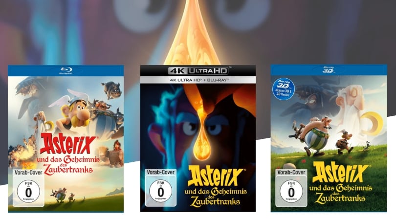 [Vorbestellen] Asterix und das Geheimnis des Zaubertranks (Blu-ray 3D/2D, 4K Blu-ray (+2D Blu-ray) und Blu-ray)