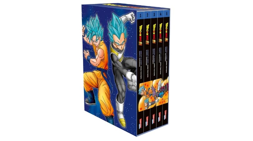 [Vorbestellen] Dragon Ball Super – Bände 1-5 im Sammelschuber + Extra (Taschenbuch)