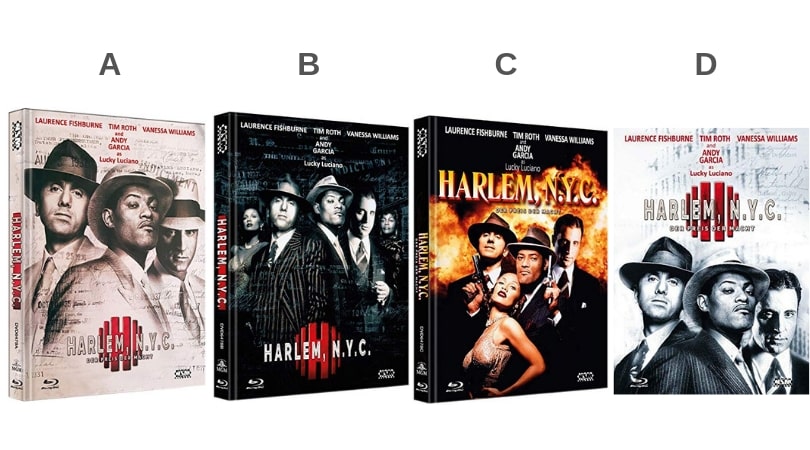 Harlem N.Y.C. - Der Preis der Macht - 4 verschiedene Mediabook Editionen (Blu-ray + DVD)