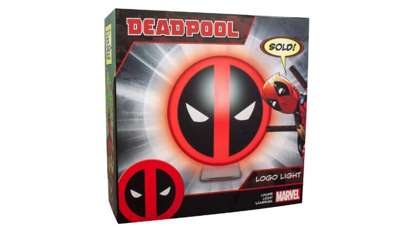 Marvel Deadpool Logo Lampe